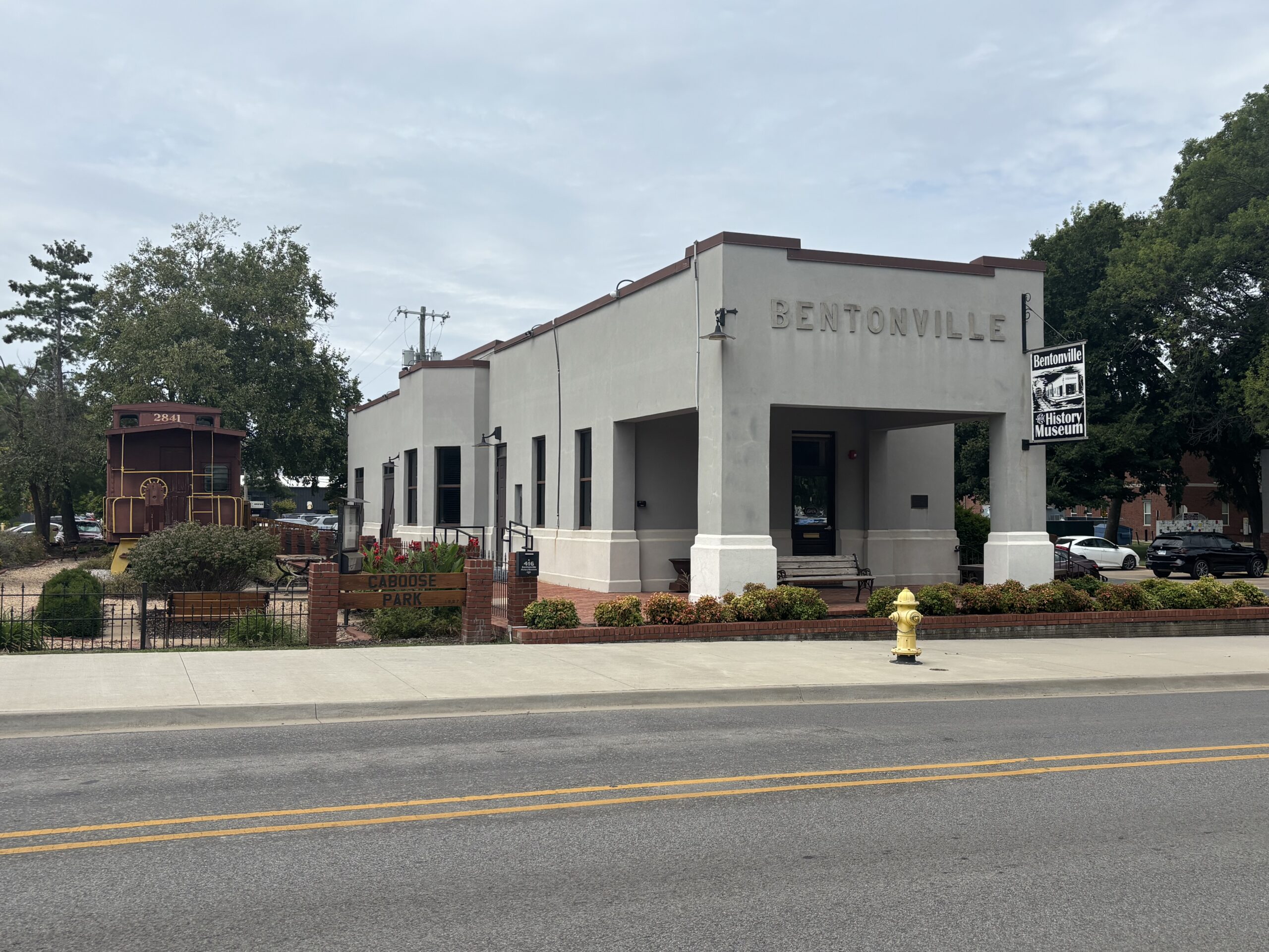 Street View of the Bentonville History Museum